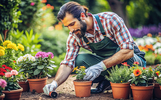 Beautiful garden design