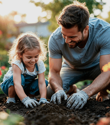 Outdoor lighting project